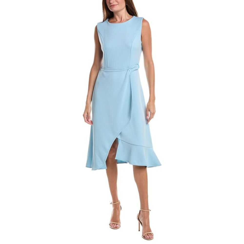 Ipponelli Womens  Midi Dress, Blue